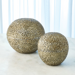 Horse Apple Box, Antique Silver, Large