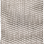 Two-Tone Rope Handwoven Indoor/Outdoor Rug, Platinum/Ivory