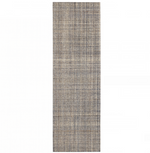 Harris Hand Micro Hooked Wool Rug, Blue/Brown