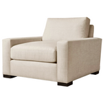 California Casual Armchair, Effie Linen Performance Fabric