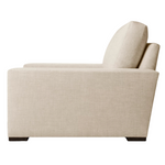 California Casual Armchair, Effie Linen Performance Fabric