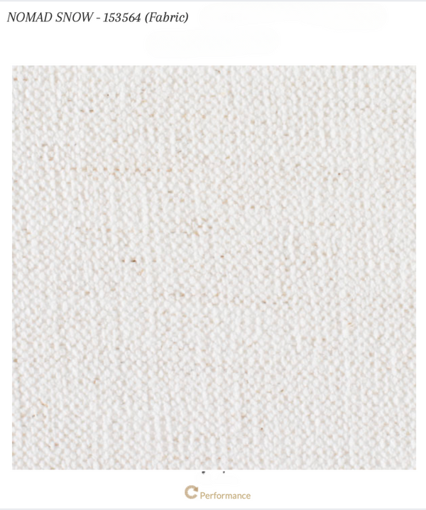 Claremont Queen Sleep Sofa, 83.5", Nomad Snow Performance Fabric