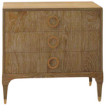 Atherton Nightstand in Cerused Teak