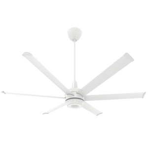 ES6 Indoor/Outdoor Ceiling Fan, 72", White