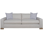 Claremont Queen Sleep Sofa, 83.5", Tarbee Pebble Performance Fabric