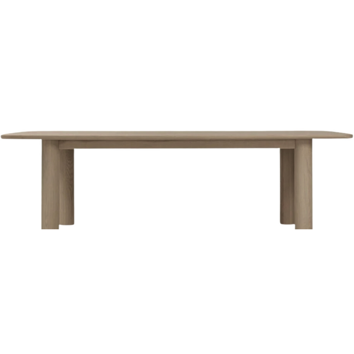 Mesa 120" Dining Table, Fawn