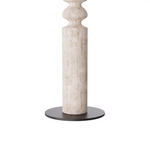 Woodrow Floor Lamp, Limewash, Wood