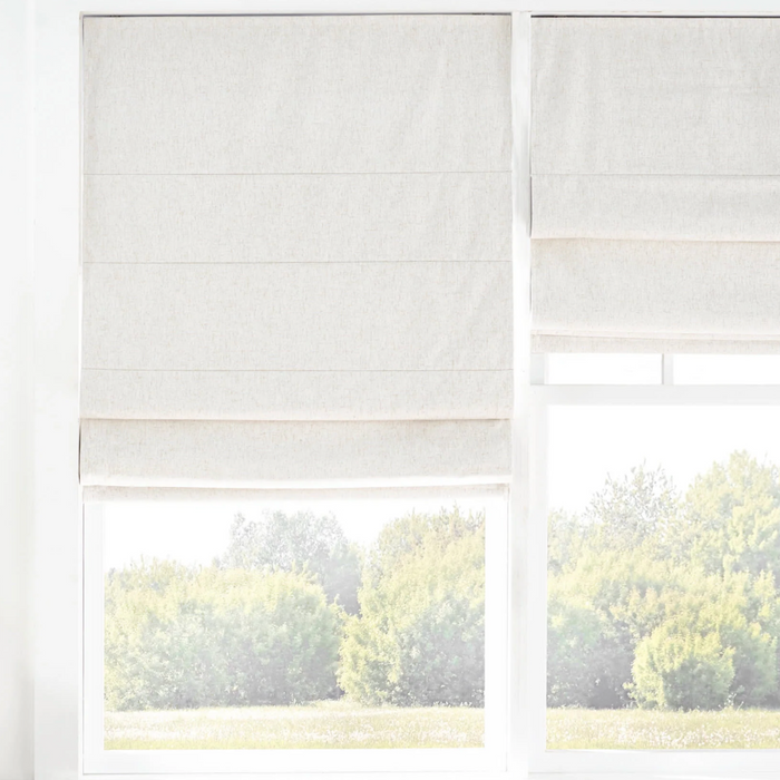 Roman Blackout Shades, Natural