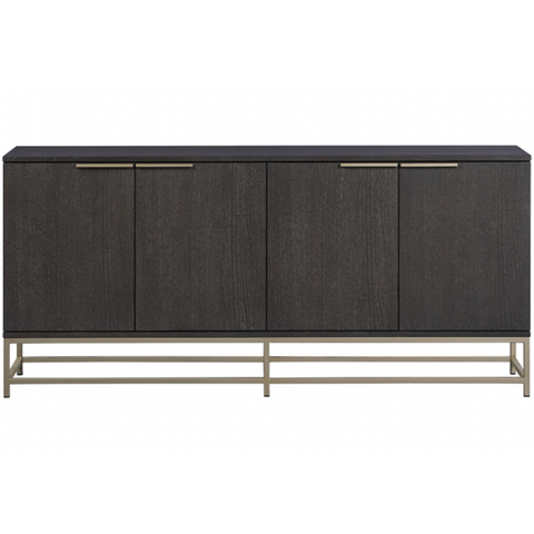 Rebel Sideboard, Gold / Charcoal Grey