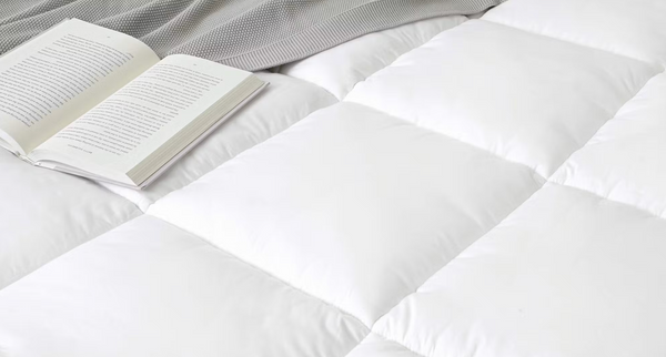 Saatva Down Alternative Featherbed Topper