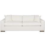 Claremont Queen Sleep Sofa, 83.5", Nomad Snow Performance Fabric
