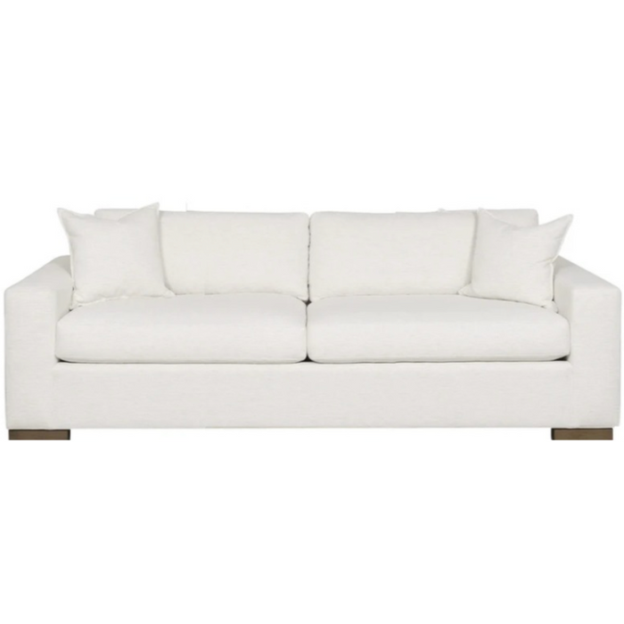 Claremont Queen Sleep Sofa, 83.5", Nomad Snow Performance Fabric