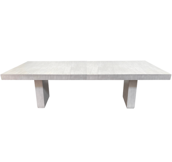 Broderick Extendable Dining Table, Light Driftwood 80" to 120" L