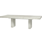 Broderick Extendable Dining Table, Light Driftwood 80" to 120" L