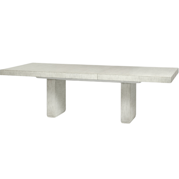 Broderick Extendable Dining Table, Light Driftwood 80" to 120" L