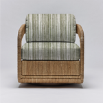 Harbour Lounge Chair, Natural Sage Performance Fabric