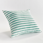 Gideon Square Indoor/Outdoor Pillow, Seafoam, 24" x 24"