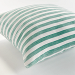 Gideon Square Indoor/Outdoor Pillow, Seafoam, 24" x 24"