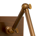 Lucca Wall Lamp, Antique Brass