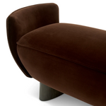 Stirling Bench, Sonoma Brown Velvet, 59.5"