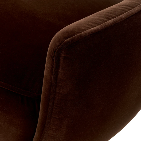 Stirling Bench, Sonoma Brown Velvet, 59.5"