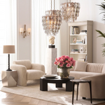 Vesper Chair, Sonata Cream Bouclé, 39.5"