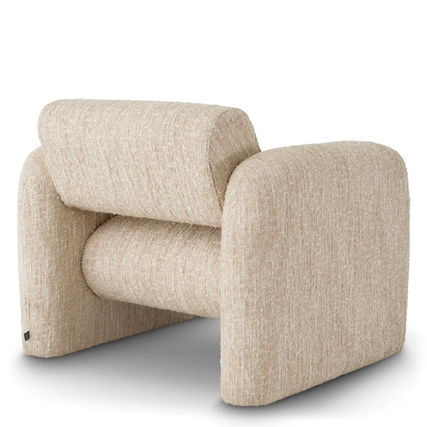 Vesper Chair, Sonata Cream Bouclé, 39.5"