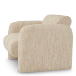 Vesper Chair, Sonata Cream Bouclé, 39.5"