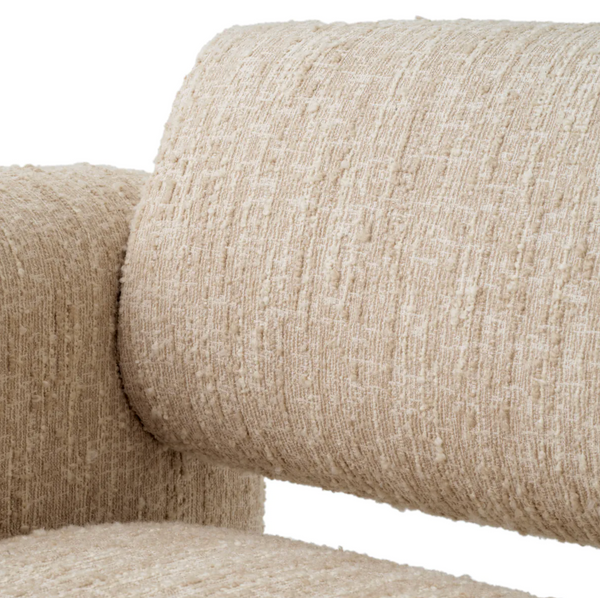 Vesper Chair, Sonata Cream Bouclé, 39.5"