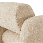 Vesper Chair, Sonata Cream Bouclé, 39.5"