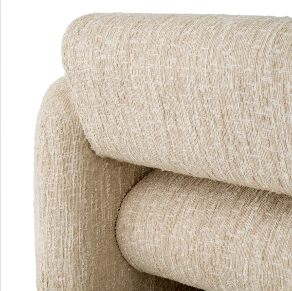 Vesper Chair, Sonata Cream Bouclé, 39.5"