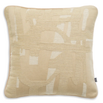 Saphira Cushion II, Natural, 19.5" x 19.5"