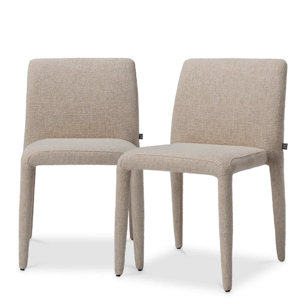 Leiza Dining Chair, Renato Off-White