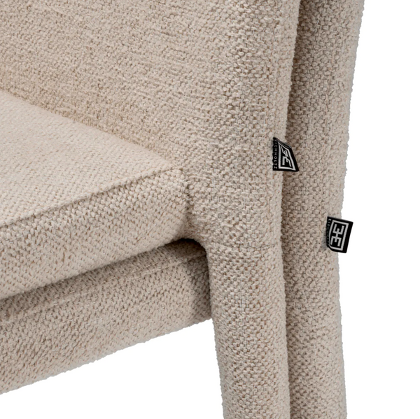 Leiza Dining Chair, Renato Off-White