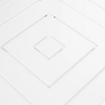 Antibes Vistamar Outdoor Cofee Table, Matte White, 40" x 40"