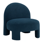 Myrtle Lounge Chair, Danny Blue