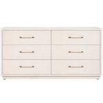 Taylor 6 Drawer Chest, Sand, 72"W X 18"D