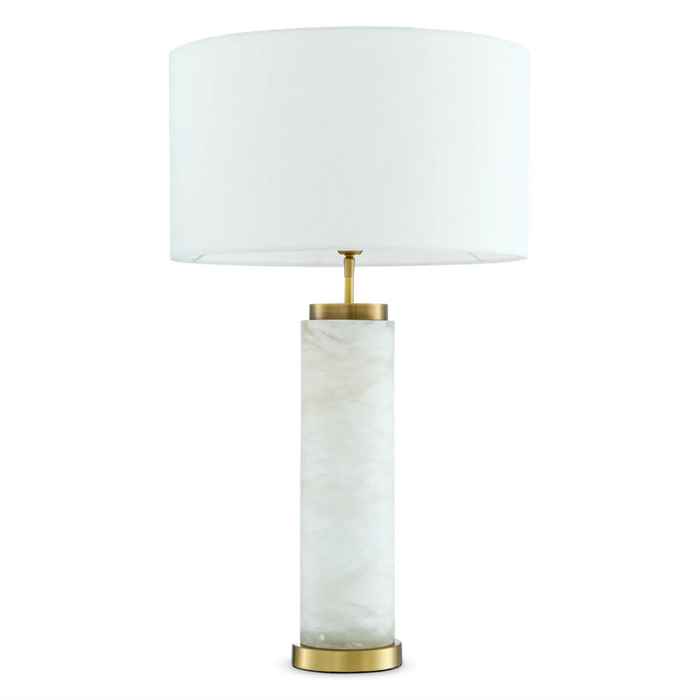 Lxry Table Lamp - Alabaster, 29.53"H
