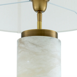 Lxry Table Lamp - Alabaster, 29.53"H