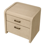 Joanne Nighstand - Washed Oak Veneer, 23.62"W