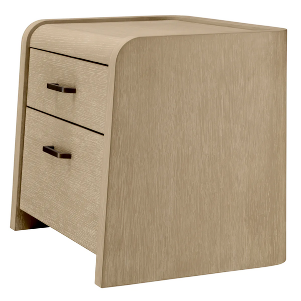 Joanne Nighstand - Washed Oak Veneer, 23.62"W