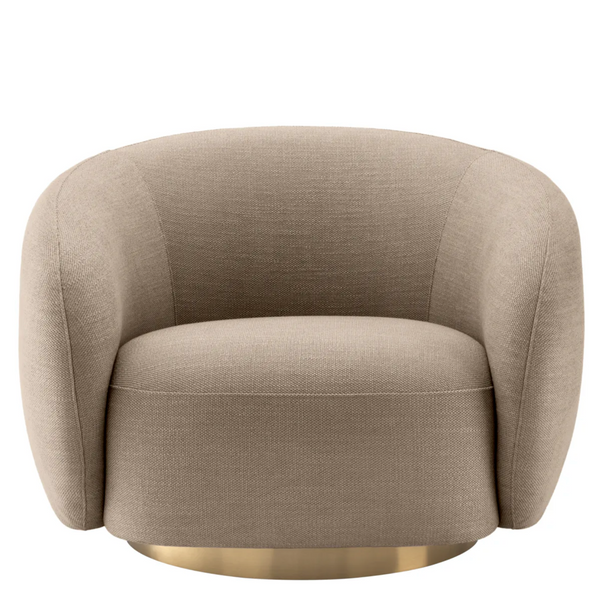 Brice Swivel Chair - Avalon Sand, 37.80"W