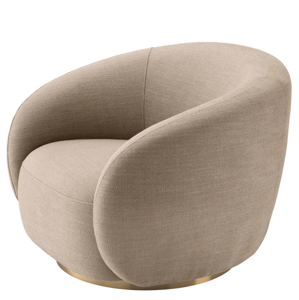 Brice Swivel Chair - Avalon Sand, 37.80"W