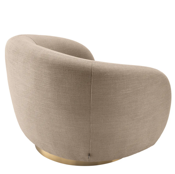 Brice Swivel Chair - Avalon Sand, 37.80"W