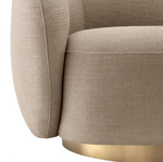 Brice Swivel Chair - Avalon Sand, 37.80"W
