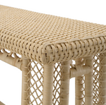 Saba Console Table - Rattan, 55.91"W x 16.93"D