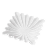 Jackson Square Bowl - White Marble, 12.01"Dia