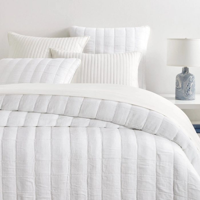 Monet Quilted Collection, White