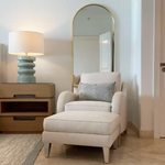 Form Two Drawer Nightstand, Wheat Finish, 30"W