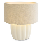Barocco Table Lamp - Off-White, 23.43"H